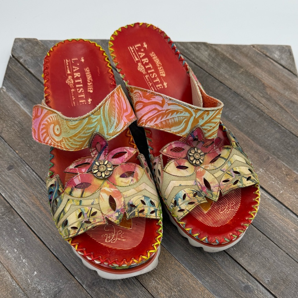 L’artiste Spring Step Platform Sandals - Picture 2 of 5